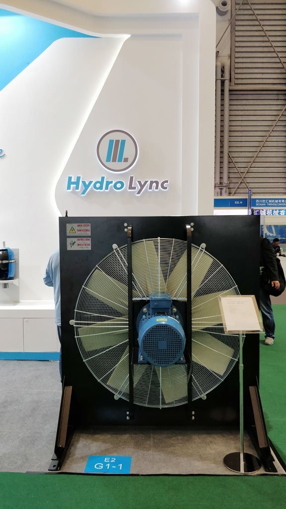 HLA2 200-6. The biggest size air oil cooler in the class